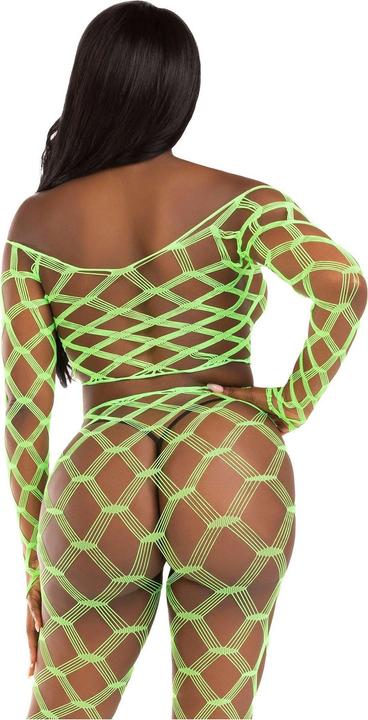 Produktbild Leg Avenue Top & Leggins Hardcore Grün (One Size)