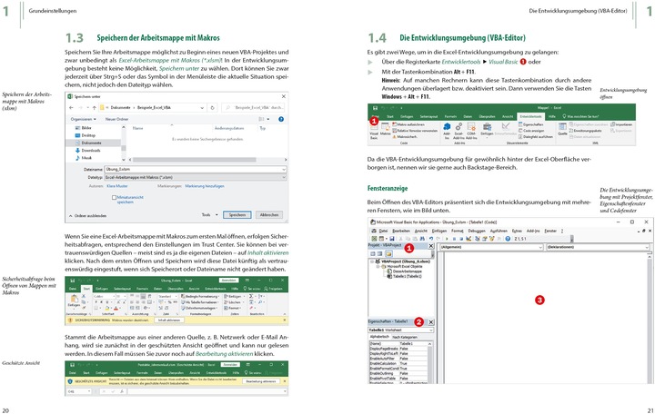 Produktbild Das VBA-Kochbuch für Excel-Anwender (Deutsch, Dieter Klein, Inge Baumeister, 2020)