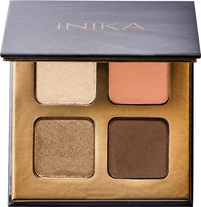 Actual product image Inika Organic Organic Quad Eyeshadow Sunset (Sunset)