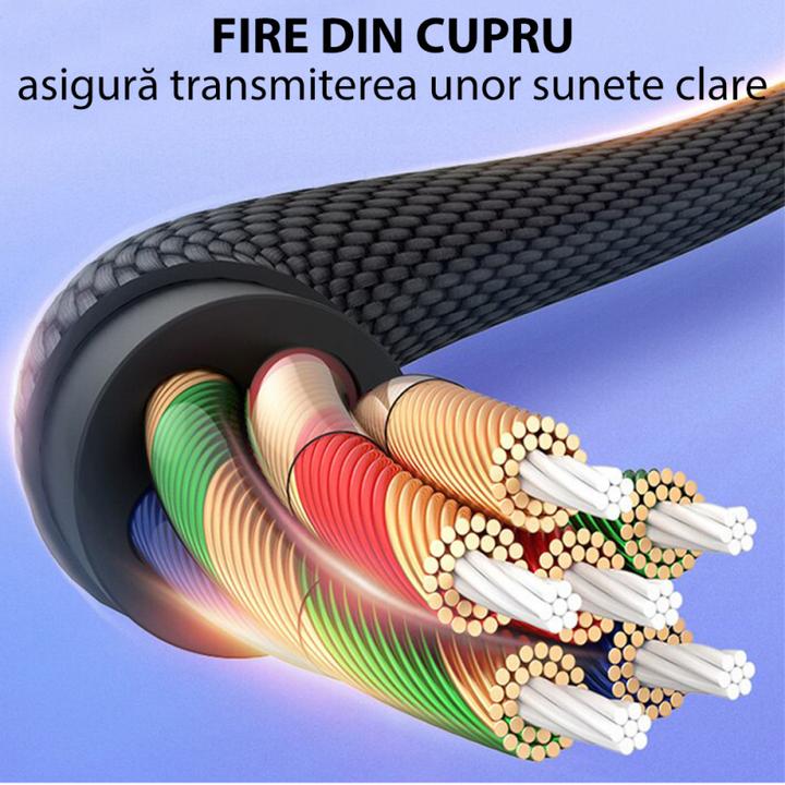 Produktbild Yesido - Audio Cable Adapter (YAU19) - Type-C to Jack 3.5mm - Black