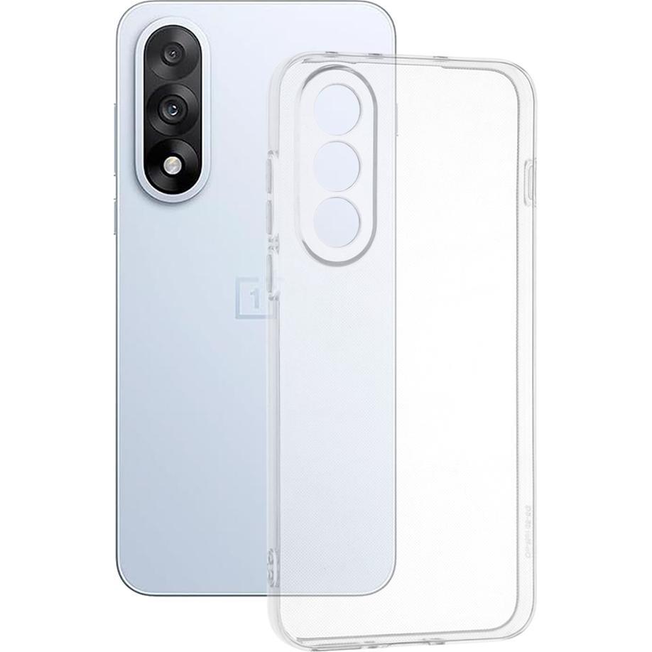 Techsuit - Clear Silicone - OnePlus Nord 5 - Transparent (OnePlus Nord 5G), Cover smartphone, Trasparente