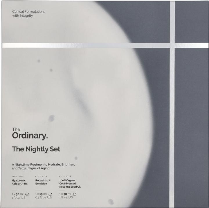 Immagine prodotto The Ordinary The Nightly Set - Un set per la cura della pelle da usare durante la notte (Set per la cura del viso)