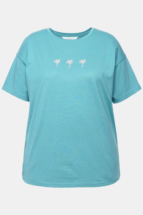 Actual product image Studio Untold Palm Tree Embroidered Tee (46, 48)