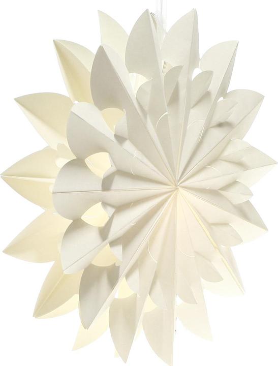Produktbild Lumineo LED-Stern - Papier - weiss - ca. 40 cm