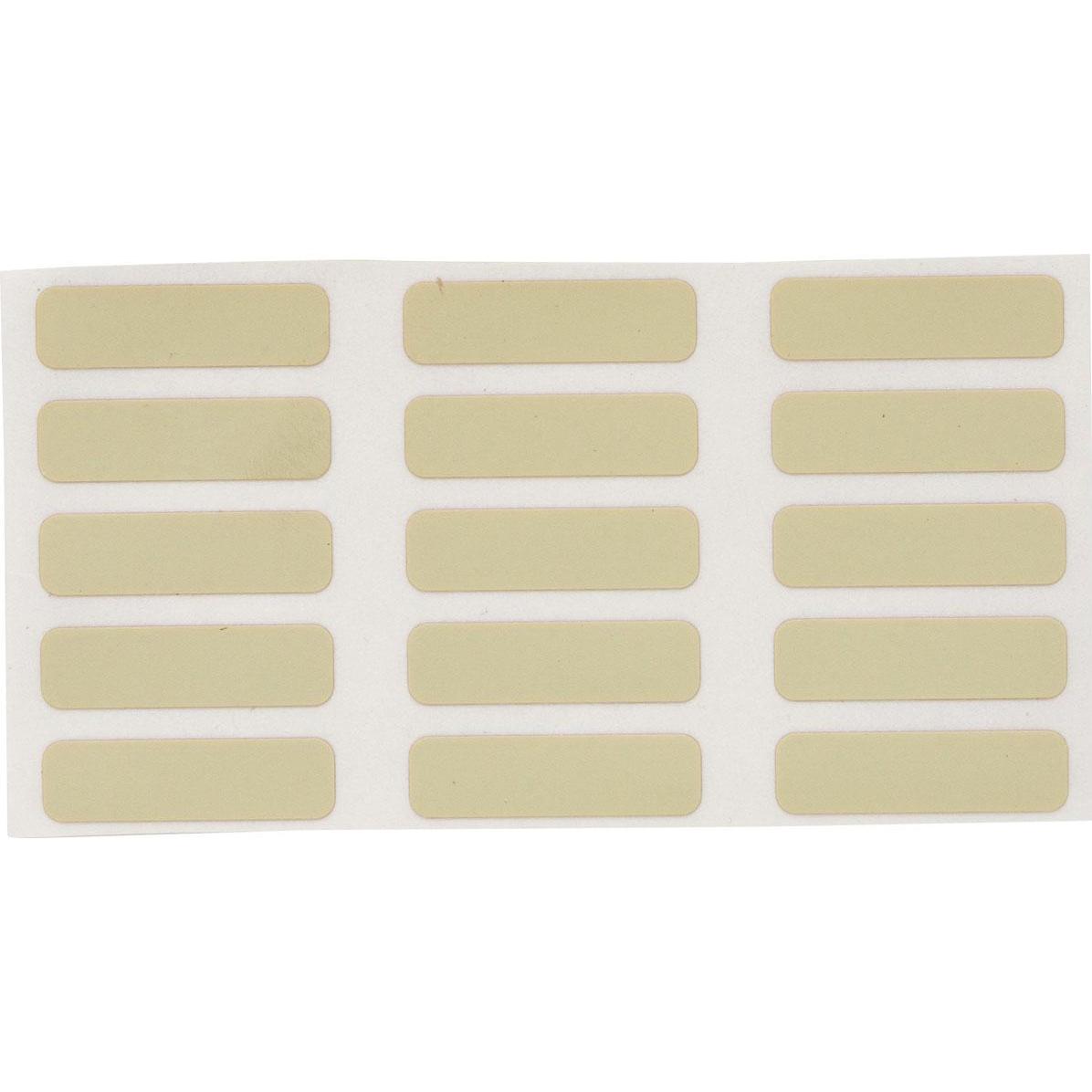 Thumbnail - Brady, Etiketten, THT-2-724-10, Polyimid, Beige, matt, 22.86 x 6.35 mm, permanent, 3-bahnig (10000 E.)