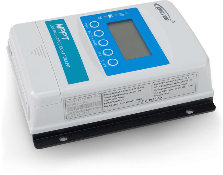 Image du produit Autosolar Régulateur de charge solaire MPPT 10A