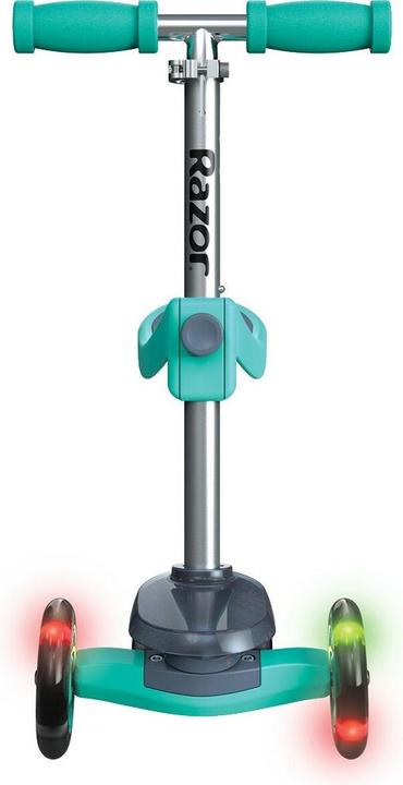 Actual product image Razor Rollie DLX 2-in-1 Convertible, light up deck - Teal - (20073645)