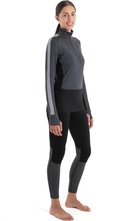 Actual product image Icebreaker Women's ZoneKnit 200 L/S Half Zip (S)