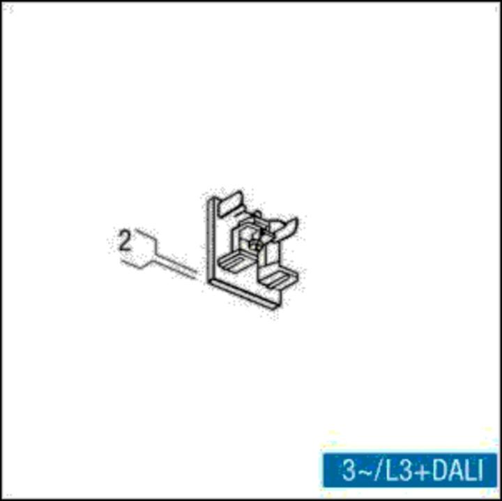 Image du produit Zumtobel 3PH Plaque d'extrémité blanc S2801240