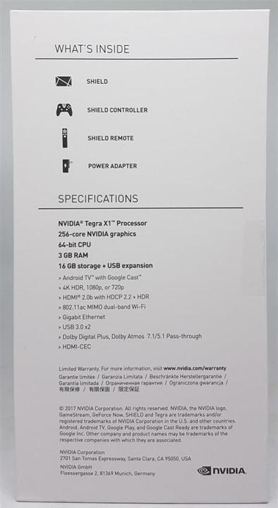 Image du produit NVIDIA Shield TV
