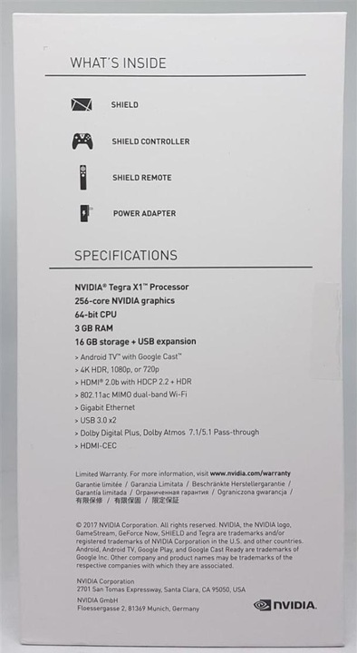 Productafbeelding NVIDIA Schild TV