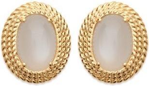 Immagine prodotto Lara ORECCHINI Placcato - PIETRA DI LUNA (Ottone)