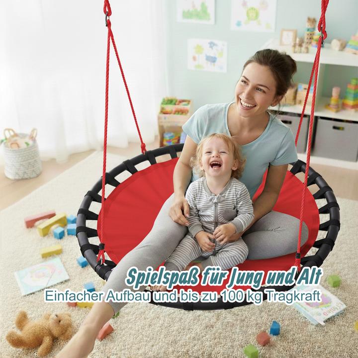 Actual product image Relaxdays 80 cm Nest Swing