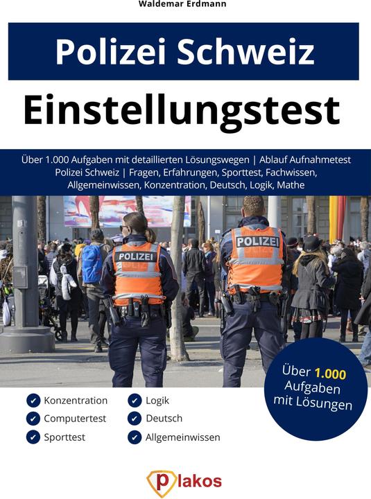 Immagine prodotto Einstellungstest Polizei Schweiz (Tedesco, Waldemar Erdmann, 2020)