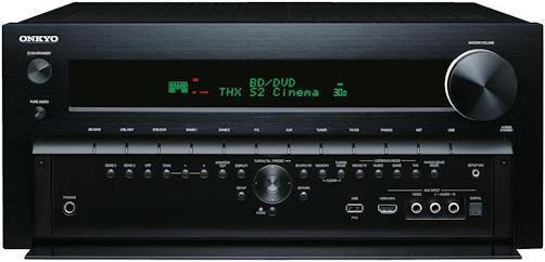 Produktbild Onkyo TX-NR818, 7.2 AV Receiver, HQV Vida, Spotify, Schwarz (Receiver)