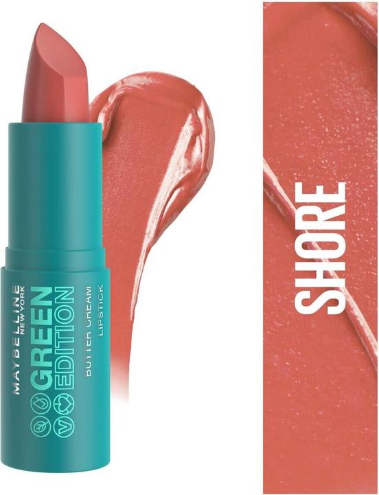 Immagine prodotto Maybelline New York Maybelline Green Edition Buttercream Lipstick 012 Shore 3,4 g (012 Shore)