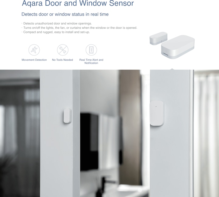 Actual product image Aqara Door & Window Sensor