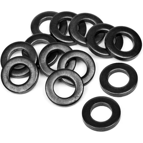 HPI, Muttern + Unterlegscheiben, WASHER 4x8x1.2mm (12pcs)