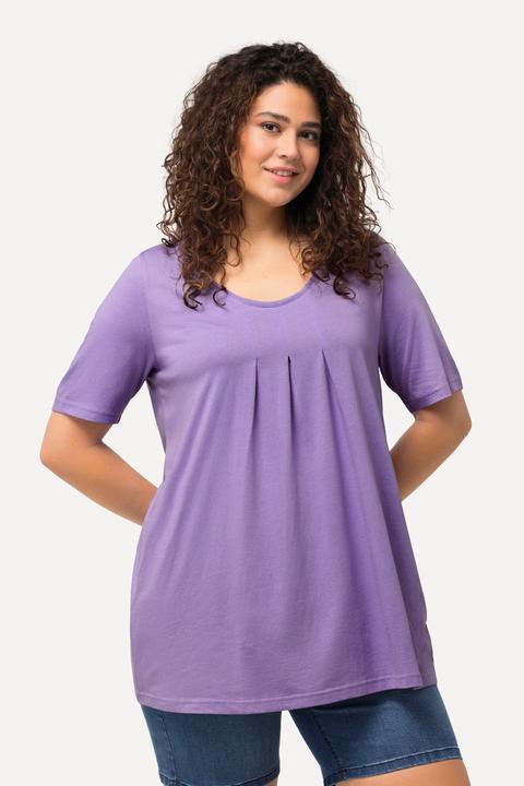 Actual product image Ulla Popken Essential Front Pleat Tee (42, 44)