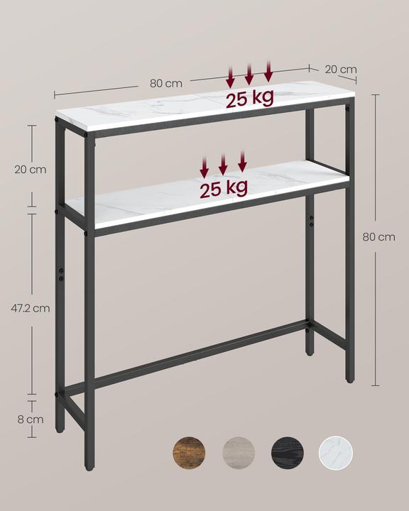 Image du produit Vasagle Jordan (80 x 20 x 80 cm)