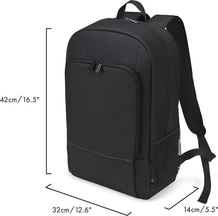 Actual product image Dicota "SAC.14.D3250103 D3250103- Sac à Dos TWO 13-14"" Noir 20 litres." (20 l)