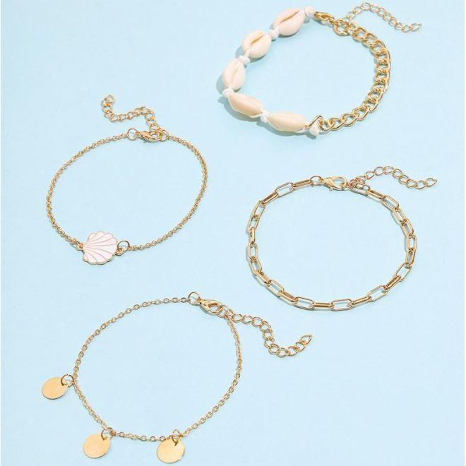 Produktbild MU Style Ariana Series Fusskette (Metall)