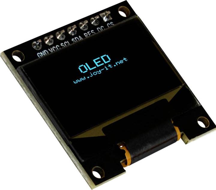 Actual product image Joy-it SBC-OLED01V2 display module 2.4 cm (0.96 inch) 128 x 64 pixels