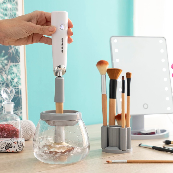 Produktbild SanDisk Automatic Makeup Brush Cleaner and Dryer Maklin InnovaGoods