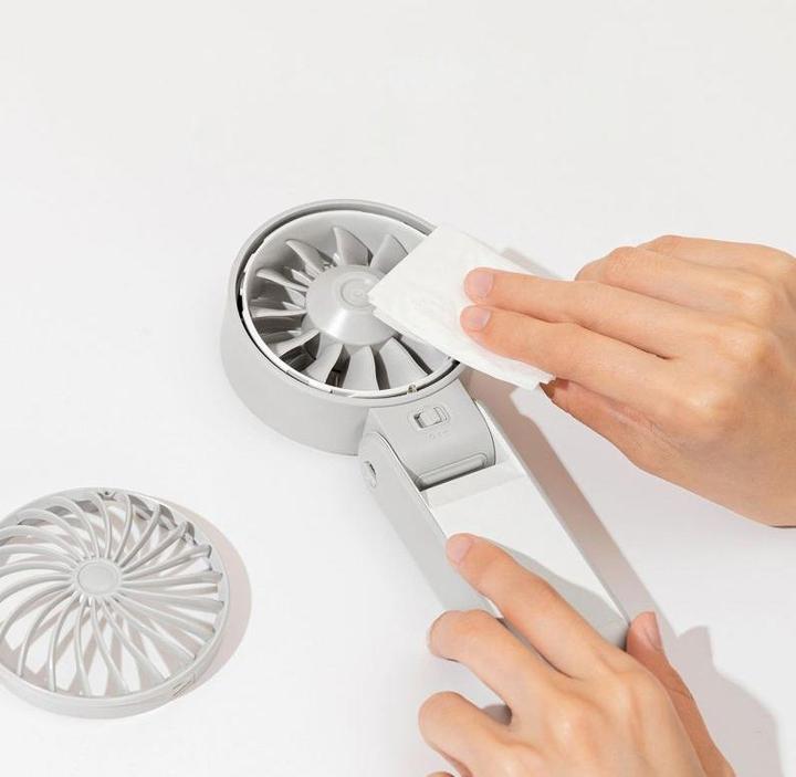 Immagine prodotto Jisulife Mini wentylator Handheld Fan Life7 3600mAh przenośny wiatraczek USB - szary