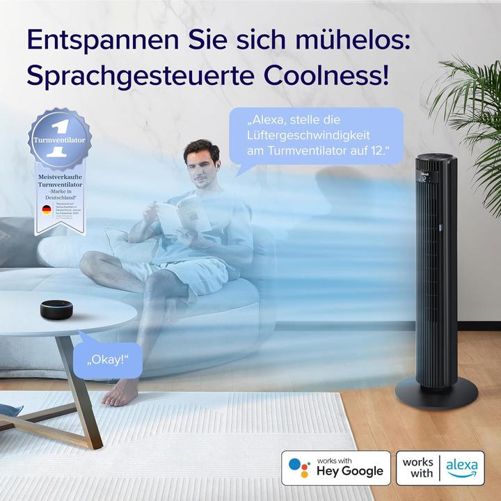 Actual product image Levoit Smart Turmventilator (25 dB)