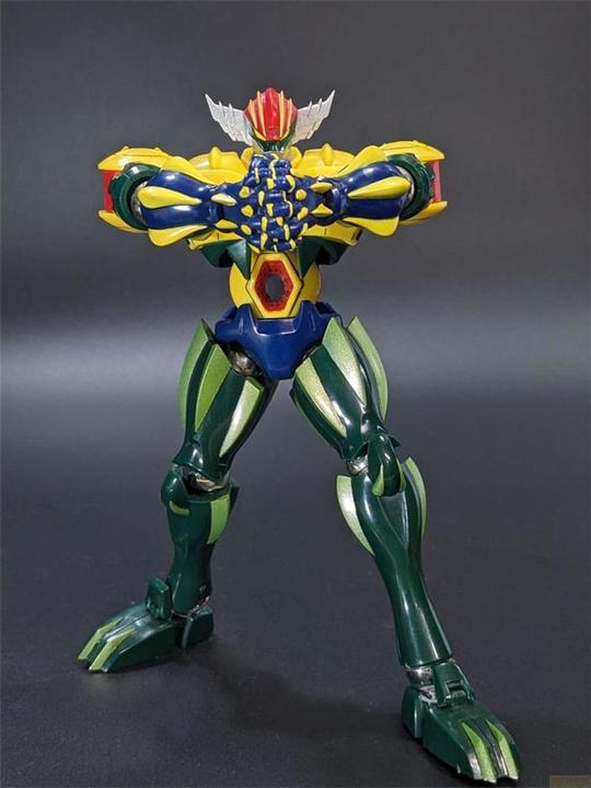 Actual product image Evolution Toy Kotetsushin Jeeg Dynamite action figure Kotetsu-Shin Jeeg 17 cm