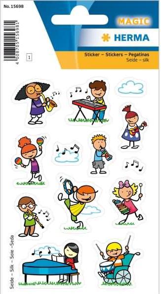 Image du produit HERMA Sticker Musique (13 Autocollants)
