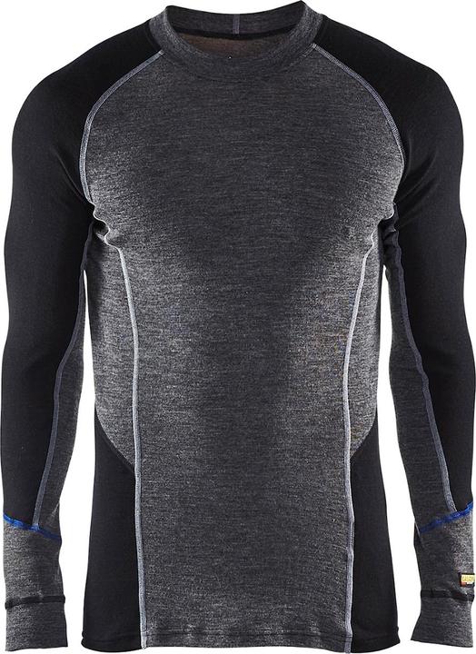 Produktbild Blakläder Unterhemd warm, grau / schwarz, Unisex-Grösse: 2XL (XXL)