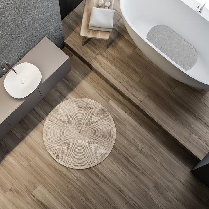 Image du produit Relaxdays Tapis pour baignoire, antidérapant (36 x 68 x 0,5 cm)