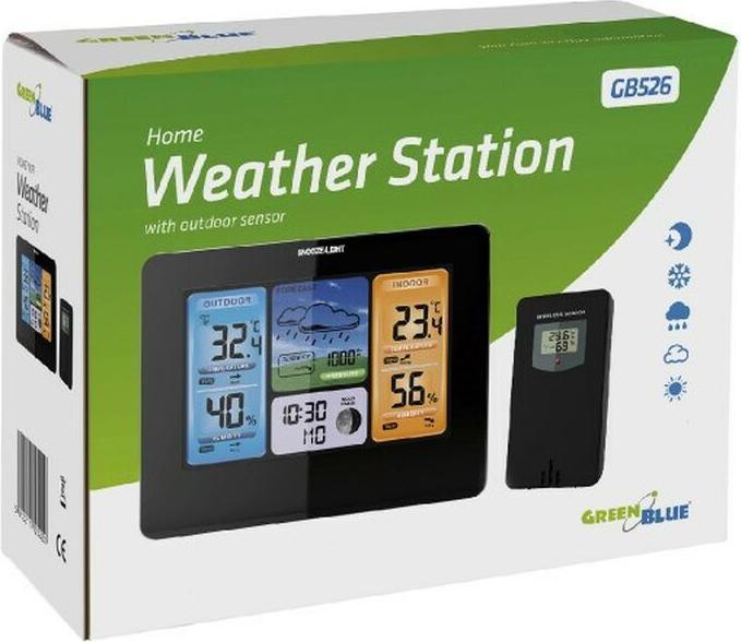Productafbeelding Greenblue GB526 Digitaal Weerstation Batterij