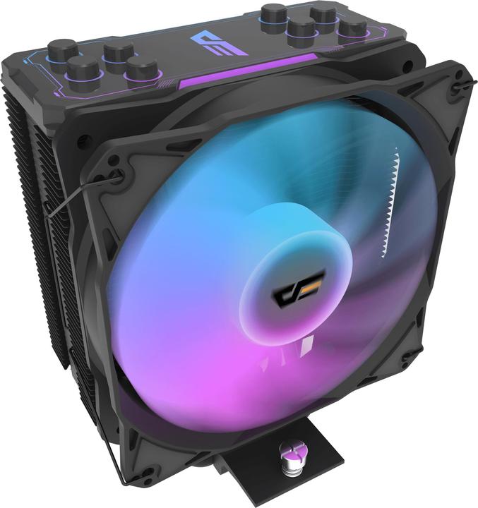 Actual product image Darkflash Tech Darkflash Computer Radiator Z4 PRO MIST BLACK (155 mm)