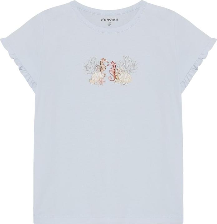 Produktbild Minymo Kurzarm T-Shirt Seepferdchen (98)