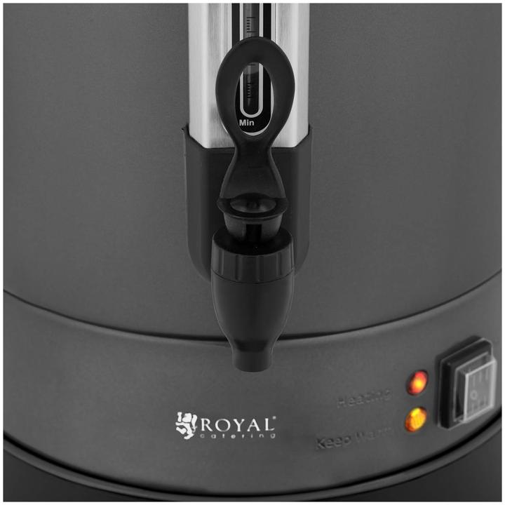 Produktbild Royal Catering Kaffeemaschine Kaffeeautomat Filterkaffeemaschine 14 L Edelstahl Ausguss Griff