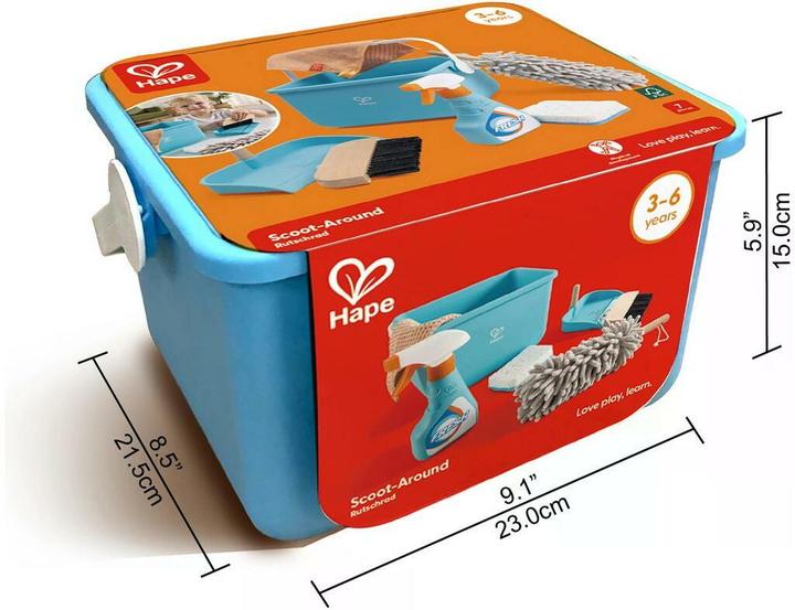 Produktbild Hape Bucket cleaning set