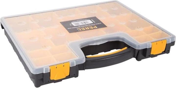 Productafbeelding Velleman Plastic assortimentsdoos met uitneembare vakken - 420 x 335 x 65 mm