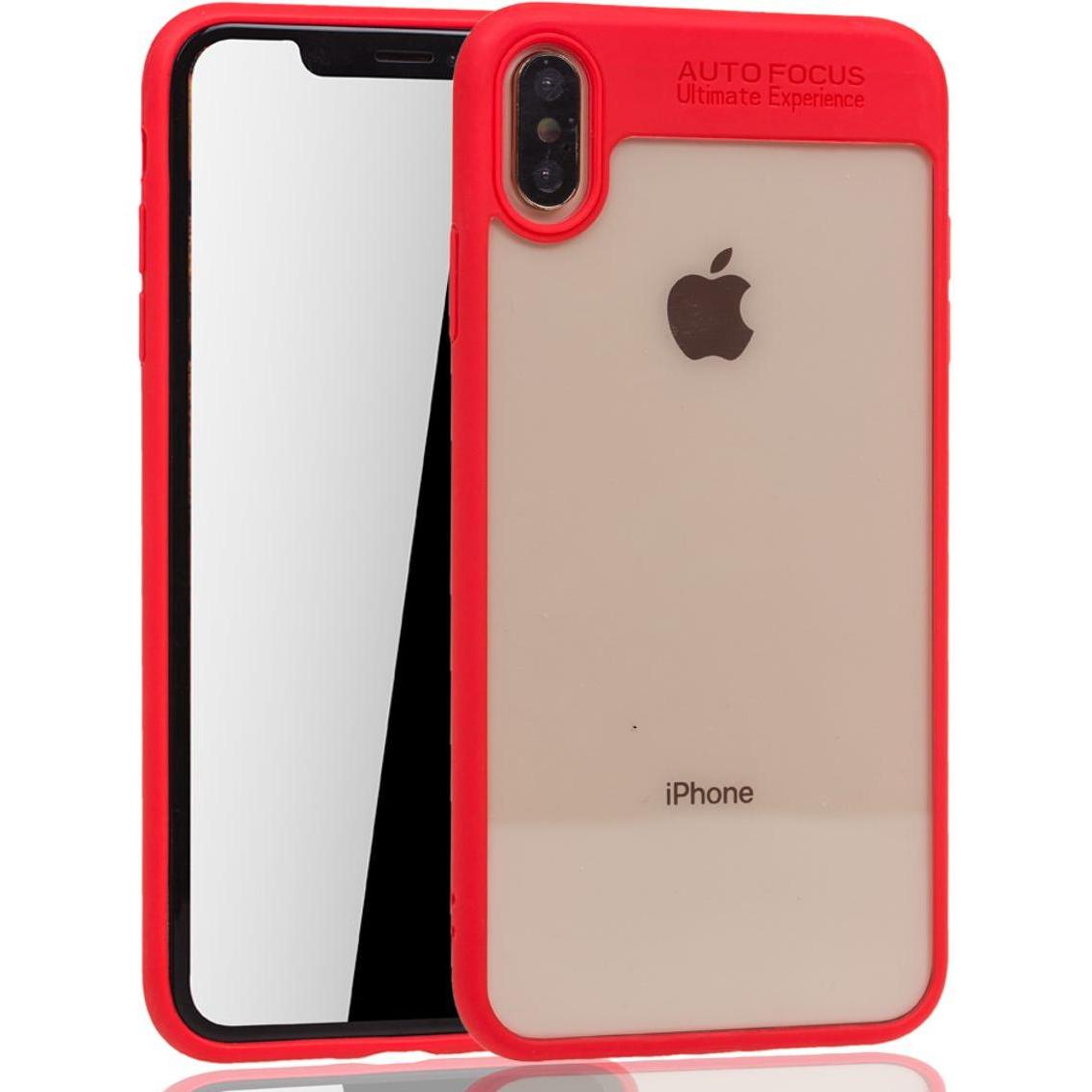 Thumbnail - König Design Apple iPhone XS Max Hülle Case Handy Cover Schutz Tasche Schutzhülle Etuis Rot (Apple iPhone XS Max), Smart...