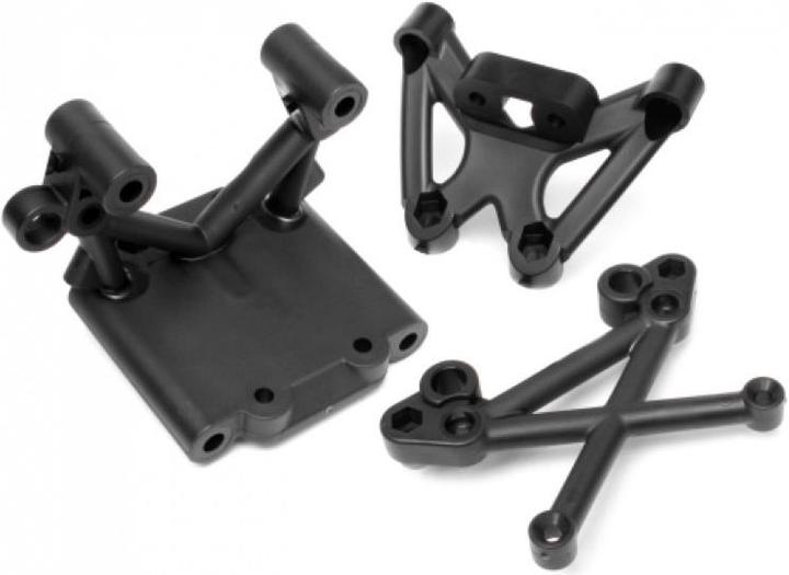 Actual product image HPI Baja 5b Front Bulk Head Set