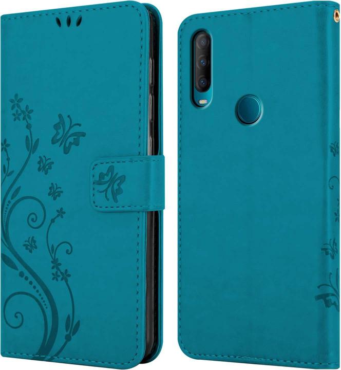Actual product image Cadorabo Case for Alcatel 1S 2020 Flower Book (1S (2020))
