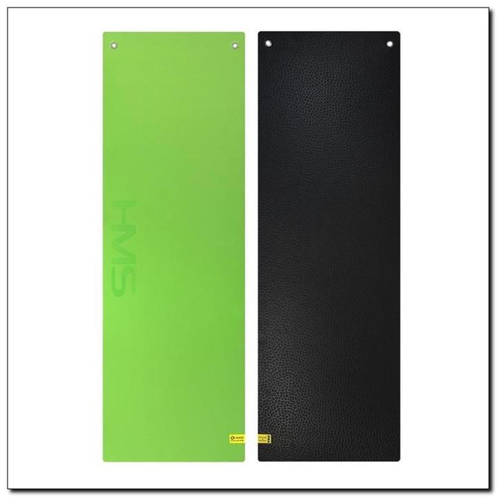 Actual product image HMS Club Fitness Mat with holes green Premium MFK03 (15 mm)