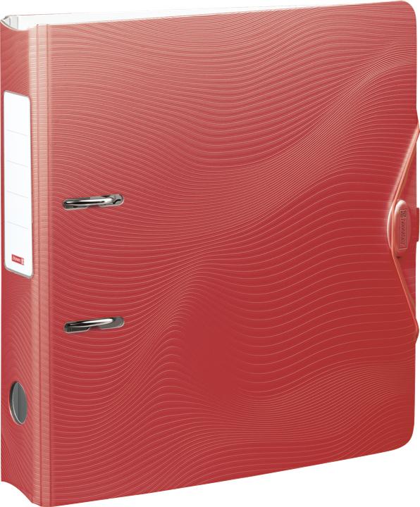 Produktbild WAVE Ordner rot Kunststoff 7,0 cm DIN A4 (A4, 70 mm, 1 Stück)