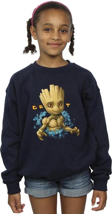Produktbild Guardians of the Galaxy Groot Flowers Sweatshirt Mädchen (152, 158)
