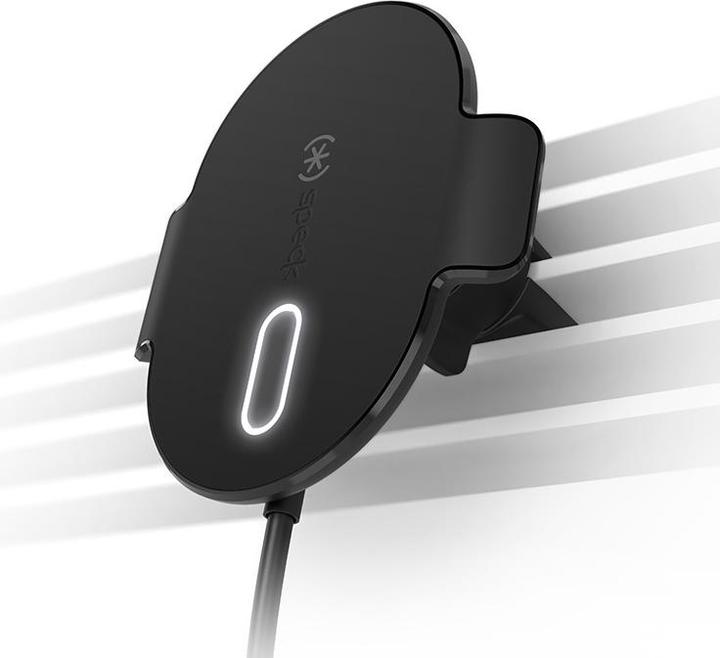 Immagine prodotto speck Charging Vent Mount + ClickLock – Autohalterung mit MagSafe kabellosem Laden (schwarz)