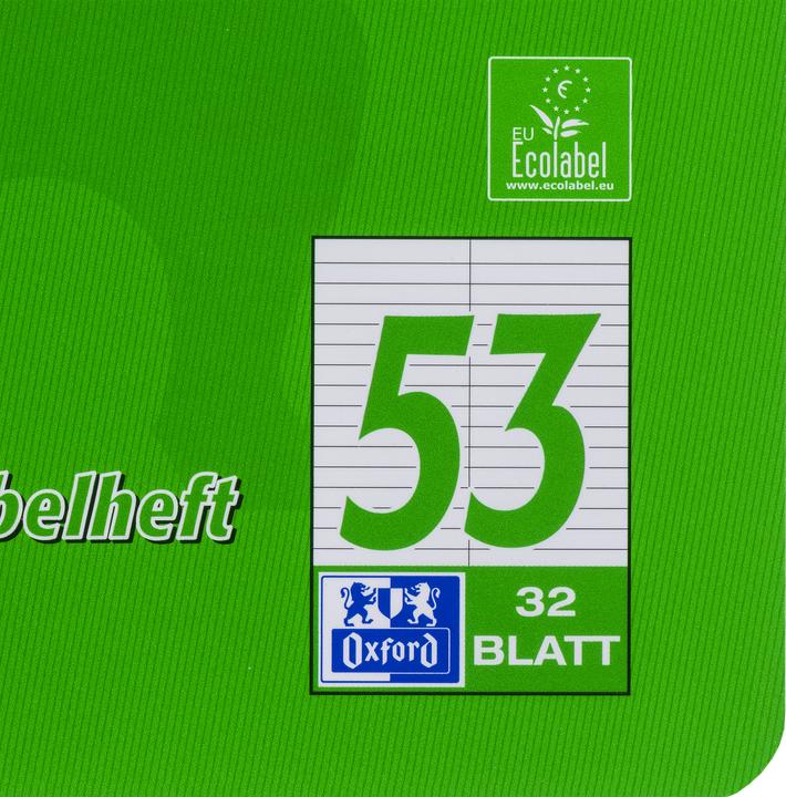 Produktbild Oxford Vokabelheft (A4, Liniert, Harter Einband)
