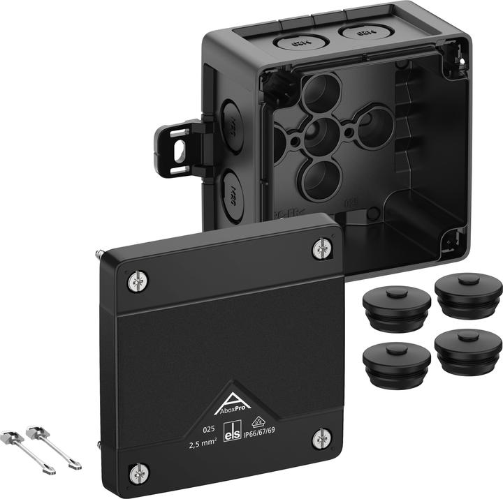Produktbild Spelsberg Abox Pro 025 AB-L/sw Abzweigkasten Schutzart 40200101