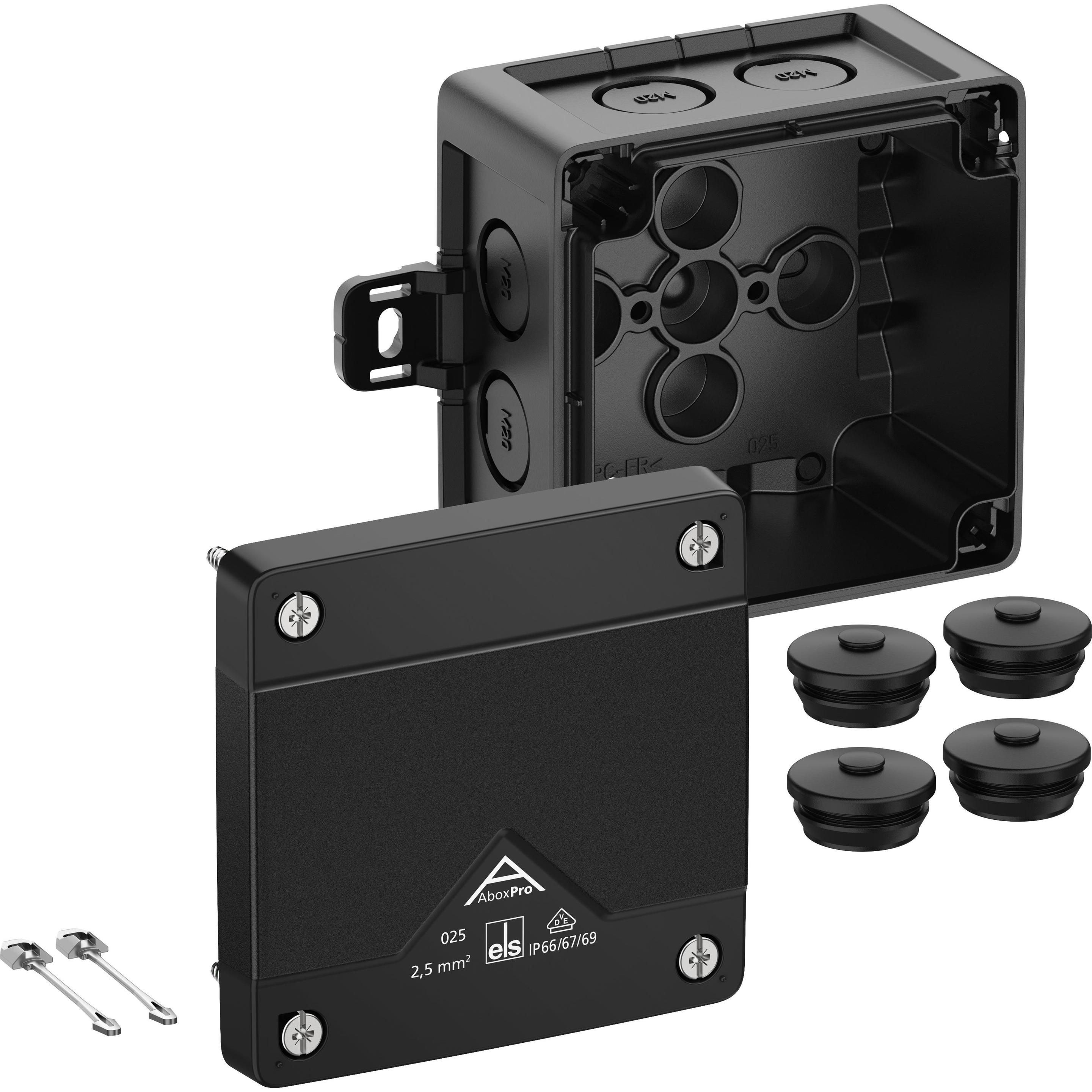 Spelsberg, Abzweigdose, Abox Pro 025 AB-L/sw Abzweigkasten Schutzart 40200101